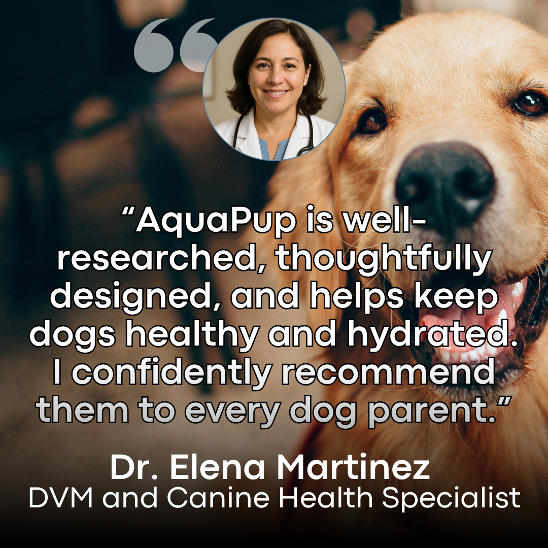 AquaPup Stainless Steel Water Fountain