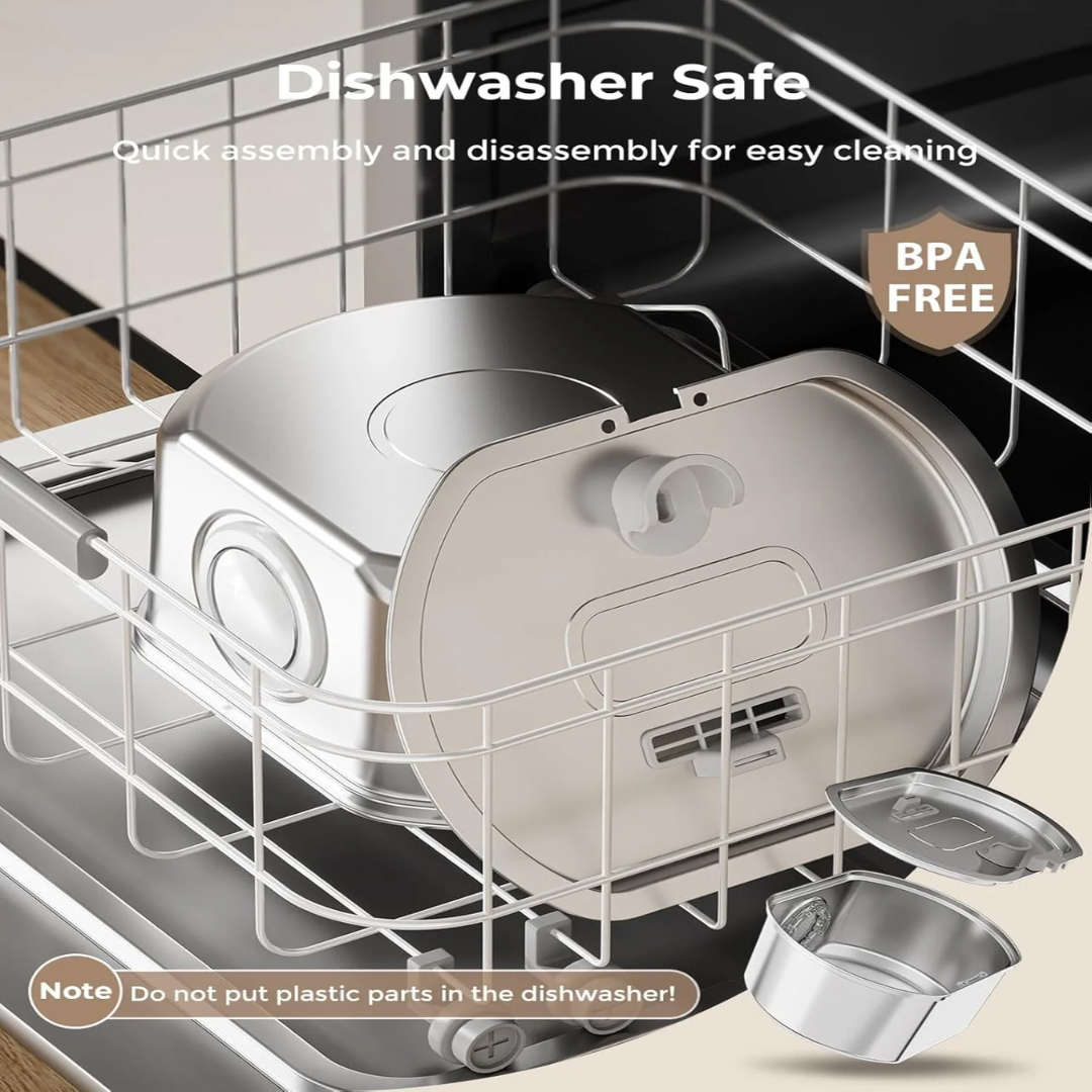 AquaPup Stainless Steel Water Fountain