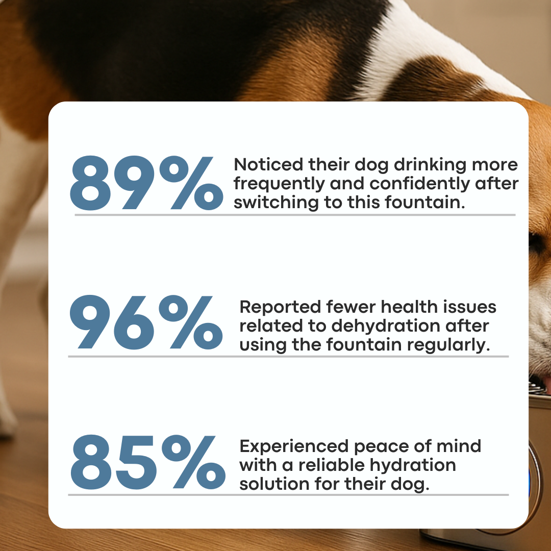 AquaPup Stainless Steel Water Fountain